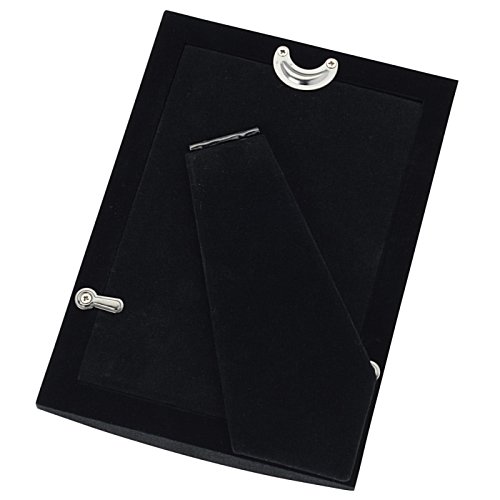 Additional Image 1 - a black rectangular object with a white circle