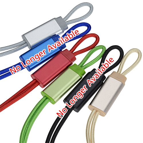 Modena Metallic Loop Charging Cable Image 1 of 3
