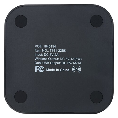 Additional Image 2 - a black square object with white text