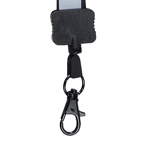 Additional Image 1 - a black rectangular object with a snap hook