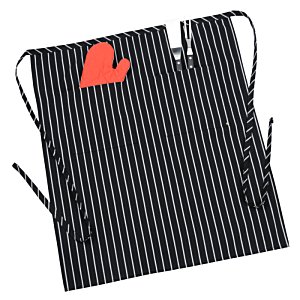 Additional Image 1 - a black rectangular object with a red heart on it