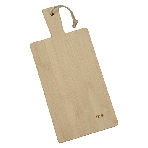 Additional Image 1 - a wooden cutting board with a handle