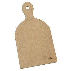 Additional Image 1 - a wooden cutting board with a handle
