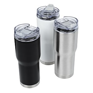 Additional Image 1 - a group of black and silver cups