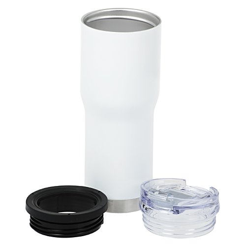 Additional Image 2 - a white and black drink container