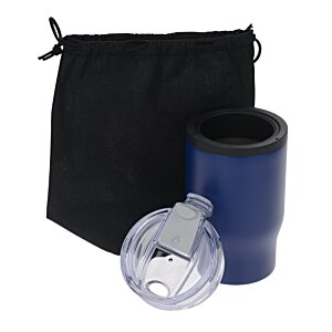 Additional Image 3 - a blue and black cup and a black bag