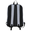 a black and grey backpack