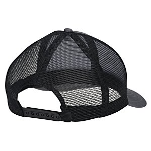 Additional Image 1 - a black hat with a white background