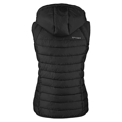 Additional Image 2 - a black vest with a hood