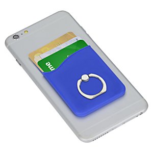 Additional Image 4 - a phone with a card on it