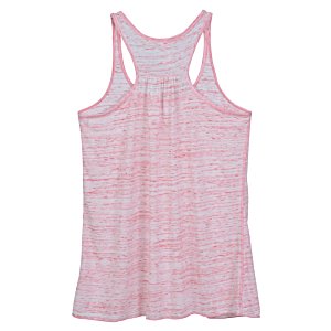 Additional Image 1 - a pink tank top with a white background