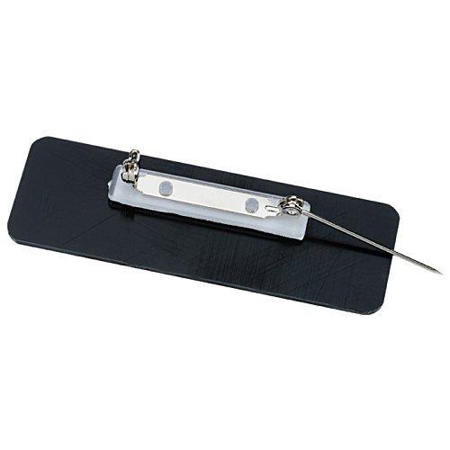Additional Image 1 - a black mouse pad with a silver object on it