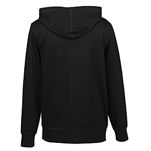 Additional Image 1 - a black hoodie with a white background