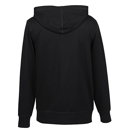 Additional Image 1 - a black hoodie with a white background