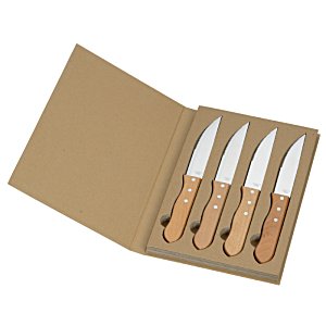 Additional Image 1 - a set of knives in a box