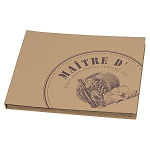 Additional Image 2 - a brown square object with a drawing on it