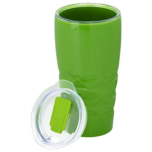 Additional Image 2 - a green cup with a rubber eraser