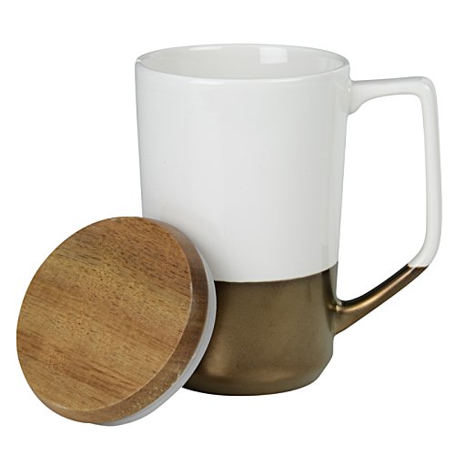 Tahoe Tea and Coffee Mug with Lid - 15 oz. Image 2 of 3
