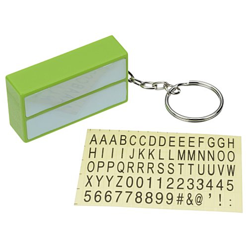 Additional Image 5 - a key chain and a piece of paper