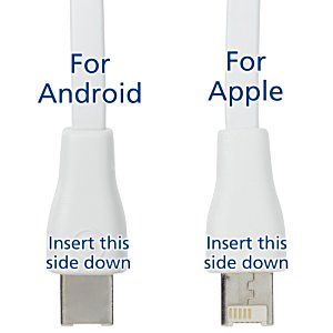 Additional Image 2 - a close up of a white usb cable