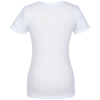 View Image 2 of 3 of American Apparel Blend T-Shirt - Ladies'  - White - Screen