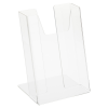 View Image 2 of 3 of Clear Literature Holder - 6" x 4-7/16" - Pack of 5