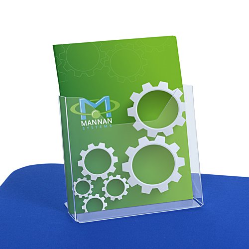 Clear Literature Holder - 7-3/8" - 8-3/4" Image 2 of 2