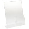View Image 2 of 3 of Clear Sign Holder with Brochure Pocket - 10-3/4" x 8-1/2" - Pack of 5