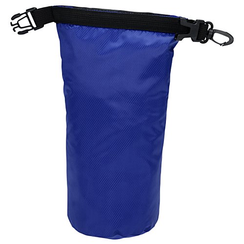 Additional Image 4 - a blue water bag with a black strap