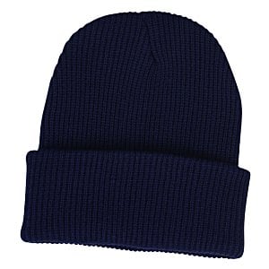 Additional Image 2 - a black beanie on a white background