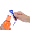 View Image 4 of 4 of Metallic Bottle Opener with Hanging Loop - Closeout