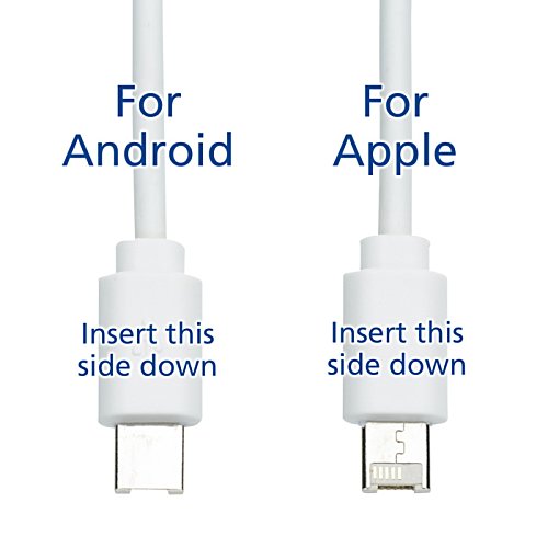 Additional Image 4 - a white cable with blue text