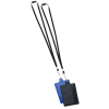 Additional Image 4 - a black and blue rectangular object with long black handles