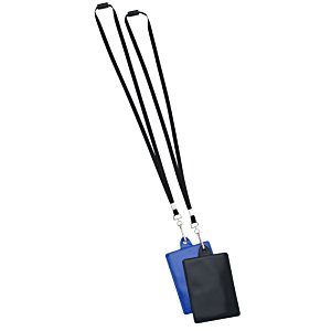 Additional Image 4 - a black and blue rectangular object with long black handles