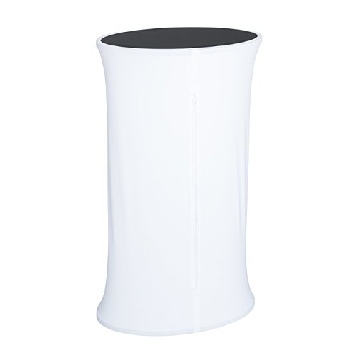 Additional Image 1 - a white cylinder shaped vase