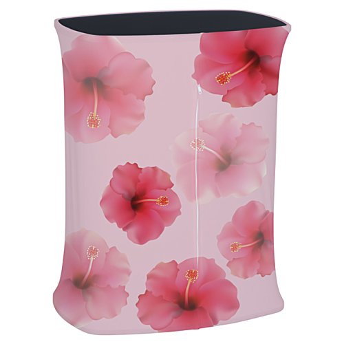 Additional Image 4 - a pink vase with flowers on it