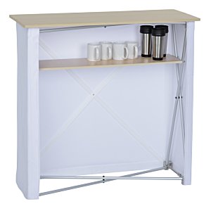 Additional Image 1 - a white bar with a shelf