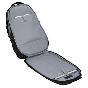 Additional Image 3 - a grey backpack with a black handle