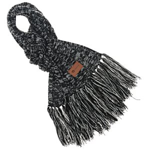 Additional Image 1 - a black broom with a brown handle