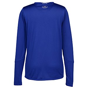 Additional Image 1 - a blue long sleeved shirt