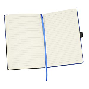 Additional Image 1 - a white notebook with a blue band