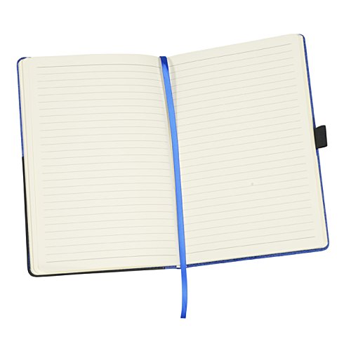Additional Image 1 - a white notebook with a blue band