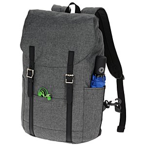 Additional Image 4 - a grey backpack with straps