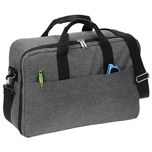 Additional Image 4 - a grey bag with black straps