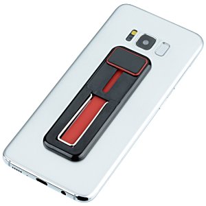 Additional Image 4 - a white cell phone with a red and black handle