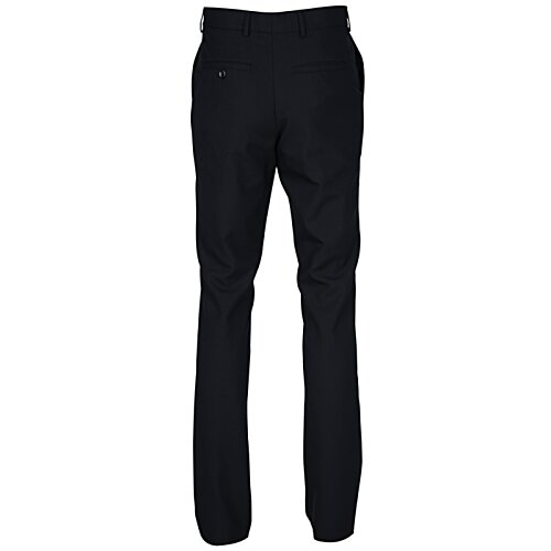 Signature Tailored Fit Flat Front Pants - Men's Image 2 of 2