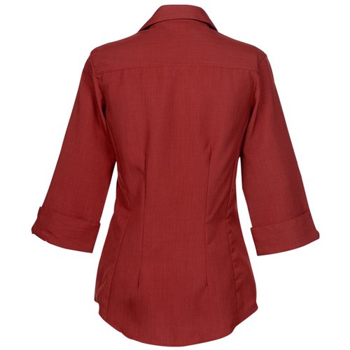 Additional Image 1 - a red shirt with a white background