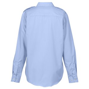 Additional Image 1 - a blue shirt with long sleeves