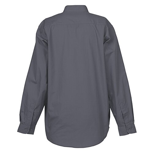Broadcloth Banded Collar Shirt - Ladies' Image 1 of 2