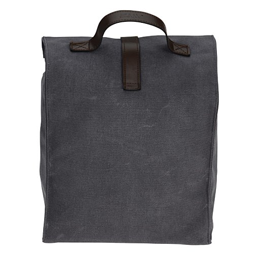 Waxed Cotton Lunch Bag Image 3 of 3